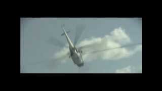 Crazy Maneuver  Mi8 Helicopter Under Bridge [upl. by Miru877]