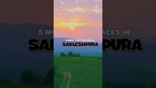 Top 5 Places to Visit in Sakleshpur  Must Visit Places in Sakleshpur mustvisit [upl. by Cantu]