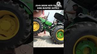 DescriptionTochan King Ka bumper John Deere 5075E INSTALL ESTSfarming shorts [upl. by Atneuqal917]