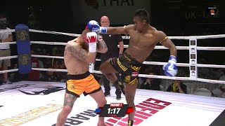 Jonay Risco vs Buakaw Banchamek [upl. by Alethia]