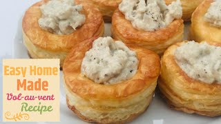 Creamy chicken volauvents [upl. by Flyn]