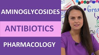 Aminoglycosides Pharmacology Nursing Antibiotics Mechanism of Action Mnemonic AntiInfectives [upl. by Caasi235]