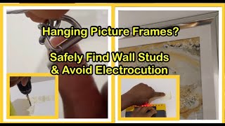 Hang Picture Frames Like a Pro Stay Safe from Electrocution  DIY Safety Guide [upl. by Sabas]