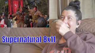 Supernatural Season 8 Episode 11 quotLARP and the Real Girlquot Reaction [upl. by Utica]