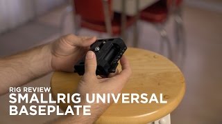 Rig Review SmallRig 1740 Baseplate for C100 C300 FS5 FS7 RED Arri [upl. by Latrina270]