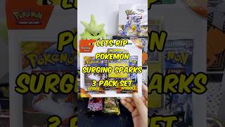 Lets Rip Pokemon Surging Sparks Set pokemontcg pokemon tcg pikachu [upl. by Launame]