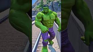 Heavy hulk teaches us true meaning of love by saving his friend  gta5 shorts trending viralreel [upl. by Ailahs211]