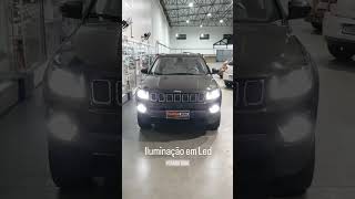 Iluminação em Led para o Jeep Compass [upl. by Hulburt]