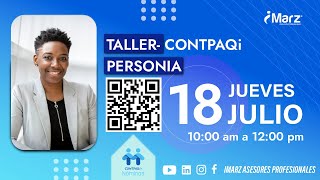 Tutorial de CONTPAQi Personia por iMARZ 18Julio2024 [upl. by Aeriell]