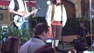 Sharky amp Bones Jake amp Captain Hook LIVE at Disney Social Media Moms 2011 Pirate Song [upl. by Druce]