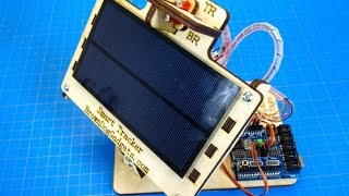 Dual Axis Solar Tracker  DIY Arduino Powered  How to Assemble [upl. by Ellehcen696]