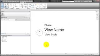 Autodesk Revit Customize View Titles [upl. by Arrik]