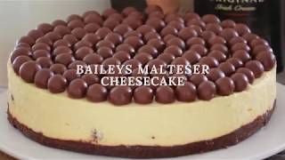 How to make Baileys Malteser Cheesecake [upl. by Neffirg]