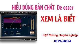 Sử dụng Deesser như một chuyên gia  Cách sử dụng Deesser mixing cho Vocal [upl. by Turrell]