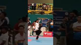 taekwondo Individual Poomsae 10 Geumgang short video brother 🥋💥 30923 [upl. by Eiramllij]