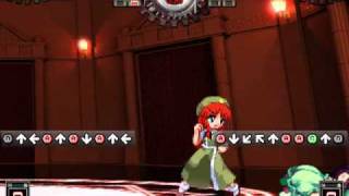 Touhou Hisoutensoku  TR Meiling vs NKLV Remilia [upl. by Dorcas]