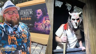 Halloween Horror Nights  Filming Inside All 10 Houses amp Full Review Universal Studios Orlando HHN [upl. by Ahseeyt314]