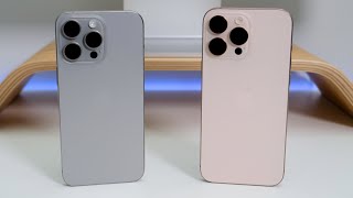 iPhone 16 Pro Max vs iPhone 15 Pro Max  Battery Speed and Camera Test [upl. by Lorsung674]