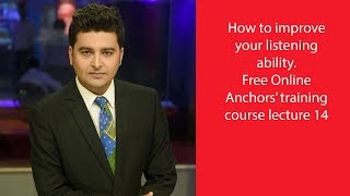 How to improve your listening ability accent and pronunciationAnchors training lec 14 by OT News [upl. by Enrev11]