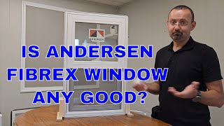 Andersen Fibrex Composite Window Design Features Performance [upl. by Anigriv]