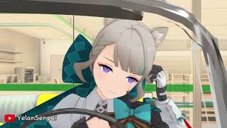 Lyney teachs how to drive to Lynette  Genshin Impact MMD  60 FPS [upl. by Christal]