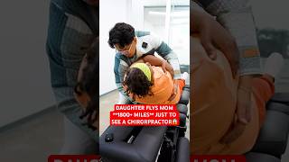 DAUGHTER TRICKS MOM INTO SEEING A CHIROPRACTOR😱 chiropractic asmr trending shorts [upl. by Kendry]