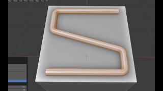 New Pipe tool in Grid Modeler blender addon [upl. by Magna]