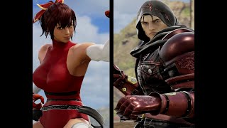 Soulcalibur 6 Creation Battles Serina Hiyu VS Jin Kazama [upl. by Sell]