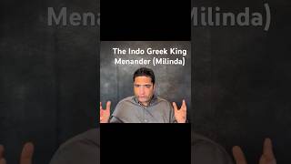 The Indo Greek King Menander ancienthistory indianhistory [upl. by Hiett]