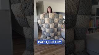 How to Make a Puff Quilt  Part 1 [upl. by Elleinahc]