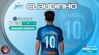 PES 2021 Claudinho  Face  Zenit  PES 2020 PC [upl. by Francene879]