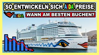 Wann eine AIDA Kreuzfahrt günstig buchen So entwickeln sich AIDA Preise 🚨🛳 [upl. by Eetnom]