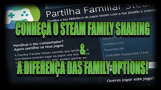 Conheça o Compartilhamento de Biblioteca do Steam Family Sharing [upl. by Sprage]