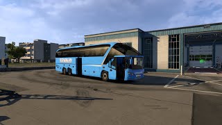 ets2  Neoplan tourliner  starliner bus skin version 151 [upl. by Nayve]