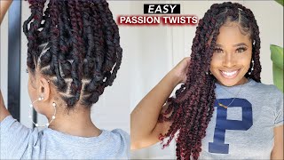 2 Hour EASY CROCHET PASSION TWISTS cheat method [upl. by Packston]