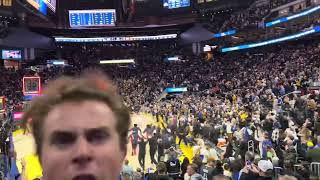 On court reaction on Nikola Jokics insane game winner [upl. by Hoehne838]