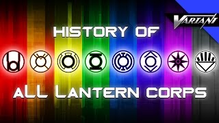 History Of All The Lantern Corps [upl. by Marchall991]