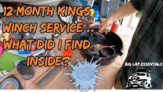 Why you must service your Kings winch  after 12 months on the road this is what I found inside [upl. by Ohl]