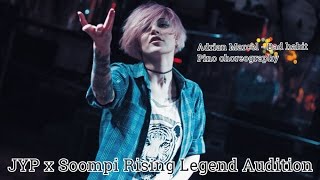 JYP x Soompi Rising Legends Audition  Pino choreography  Adrian Marcel  Bad habit [upl. by Gratianna972]