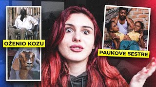 ČOVJEK OŽENIO KOZU Najčudniji parovi na svijetu 😱 xniks2x [upl. by Ydroj]