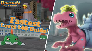 DMO Level 140 Guide  Fastest way to level up to 140  Digimon Masters Online NADMO [upl. by Clareta]