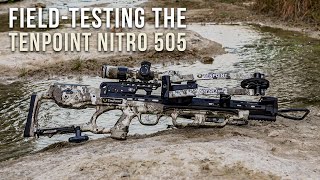 Field Testing amp Hunting the TenPoint Nitro 505 Crossbow [upl. by Anaujat]