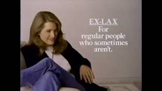 ExLax Commercial 1991 [upl. by Yllom928]