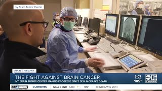 How has brain cancer treatment research advanced since Senator McCains death [upl. by Brandon]