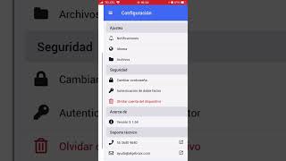 Cambio de contraseña desde la APP Algebraix [upl. by Veronique]