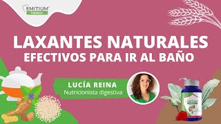 LAXANTES NATURALES para mejorar el TRÁNSITO INTESTINAL e IR AL BAÑO 🍵🌿Nutricionista Lucía Reina 👩‍⚕️ [upl. by Sawyor]