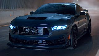 Ford MUSTANG Dark Horse 2024  FIRST LOOK amp details driving at night [upl. by Elysha530]