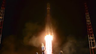 Soyuz21b launches a new GLONASSK navigation satellite [upl. by Chard327]