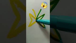 One line drawing art😱👀🦋shortstrendingartvideoytshorts [upl. by Nedmac]