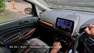 Explore Thalassery  Ford Ecosport  POV Drive [upl. by Gagliano]